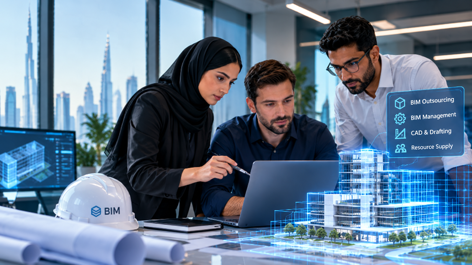 BIM Collaboration in a Futuristic Office