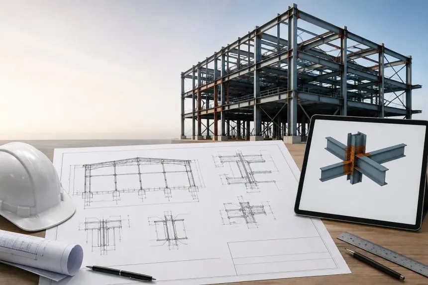 Detailed BIM-generated shop drawings for coordinated construction.