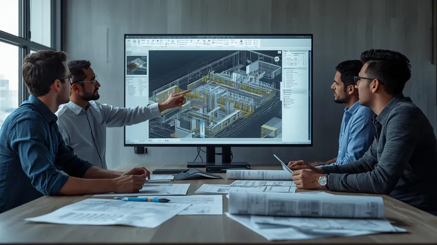 Integrated BIM workflow for construction projects in Dubai.
